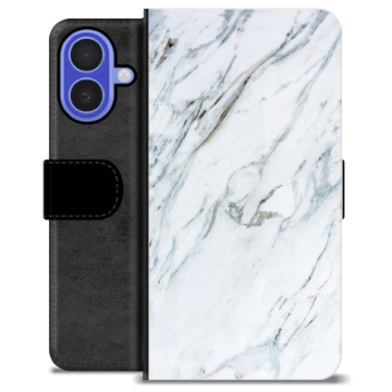 iPhone 16 Premium Wallet Case - Marble