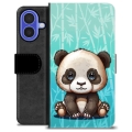 iPhone 16 Premium Wallet Case - Panda