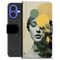 iPhone 16 Premium Wallet Case - Vintage Mood