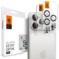 iPhone 16 Pro/16 Pro Max/17 Pro/17 Pro Max Spigen Glas.tR Ez Fit Optik Pro Camera Lens Protector - Silver