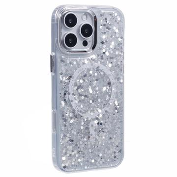 iPhone 16 Pro Max MagSafe-Compatible Glitter Sequin Epoxy Case