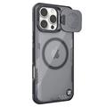 iPhone 16 Pro Max Nillkin IceBlade Prop Magnetic Case - MagSafe Compatible, Slide Lens Lid - Black