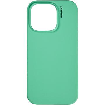 iPhone 16 Pro Max Nudient Base Silicone Case - Mint Green
