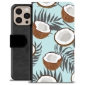 iPhone 16 Pro Max Premium Wallet Case - Coconut