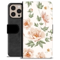 iPhone 16 Pro Max Premium Wallet Case - Floral