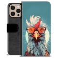iPhone 16 Pro Max Premium Wallet Case - Hen