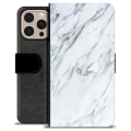 iPhone 16 Pro Max Premium Wallet Case - Marble