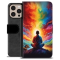 iPhone 16 Pro Max Premium Wallet Case - Meditation