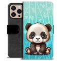 iPhone 16 Pro Max Premium Wallet Case - Panda