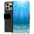 iPhone 16 Pro Max Premium Wallet Case - Sea