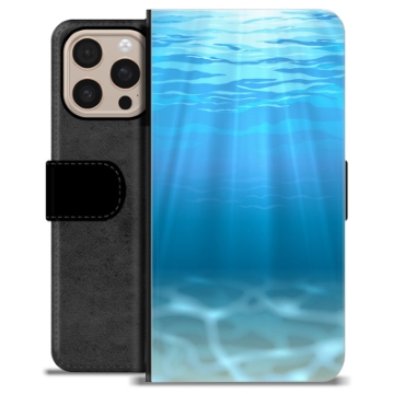 iPhone 16 Pro Max Premium Wallet Case - Sea