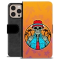 iPhone 16 Pro Max Premium Wallet Case - Skeleton Summer