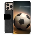 iPhone 16 Pro Max Premium Wallet Case - Soccer
