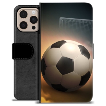 iPhone 16 Pro Max Premium Wallet Case - Soccer