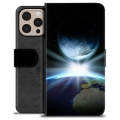 iPhone 16 Pro Max Premium Wallet Case - Space