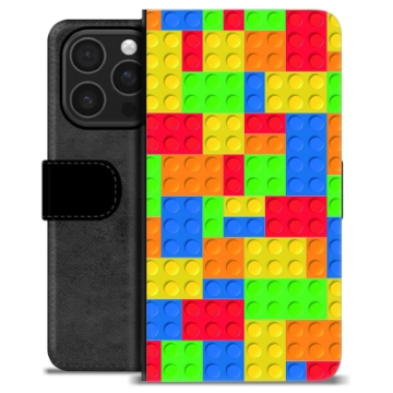 iPhone 16 Pro Premium Wallet Case - Blocks