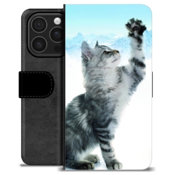iPhone 16 Pro Premium Wallet Case - Cat