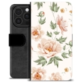 iPhone 16 Pro Premium Wallet Case - Floral