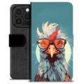 iPhone 16 Pro Premium Wallet Case - Hen