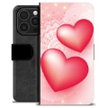 iPhone 16 Pro Premium Wallet Case - Love