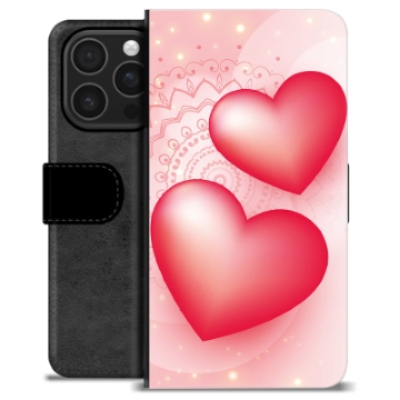 iPhone 16 Pro Premium Wallet Case - Love