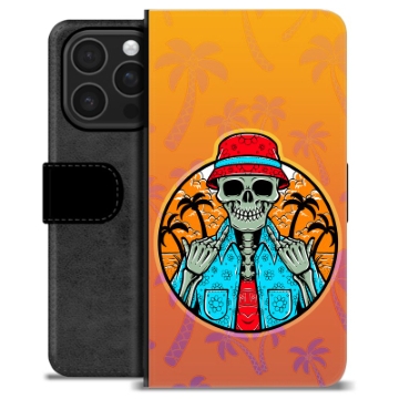 iPhone 16 Pro Premium Wallet Case - Skeleton Summer