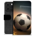 iPhone 16 Pro Premium Wallet Case - Soccer