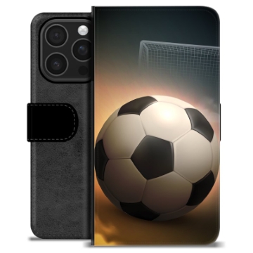 iPhone 16 Pro Premium Wallet Case - Soccer