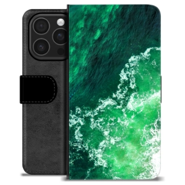 iPhone 16 Pro Premium Wallet Case - Waves