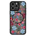 iPhone 16 Pro Stylish Protective Magnetic Case - Colorful Flowers