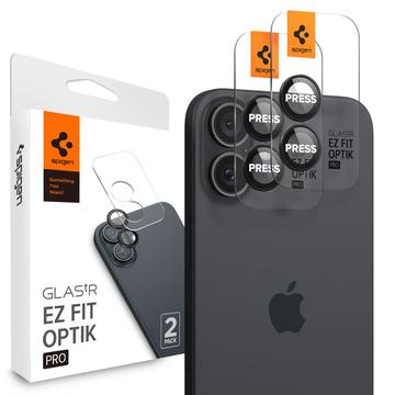 iPhone 16/16 Plus/17 Spigen Glas.tR Ez Fit Optik Pro Camera Lens Protector - Black
