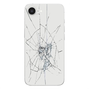 iPhone 16e Back Cover Repair - Glass Only - White