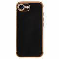 iPhone 16e Electroplated Shockproof TPU Case - Black