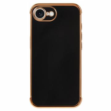 iPhone 16e Electroplated Shockproof TPU Case - Black