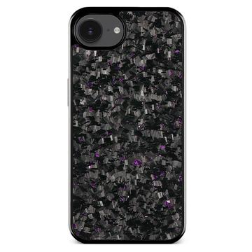 iPhone 16e Forged Texture Hybrid Case - Purple