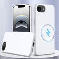 iPhone 16e Liquid Silicone Case - MagSafe Compatible - White