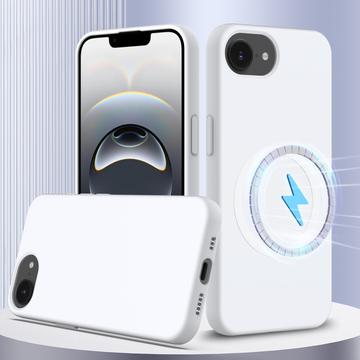 iPhone 16e Liquid Silicone Case - MagSafe Compatible - White
