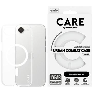 iPhone 16e PanzerGlass Care Urban Combat Case - MagSafe Compatible - White