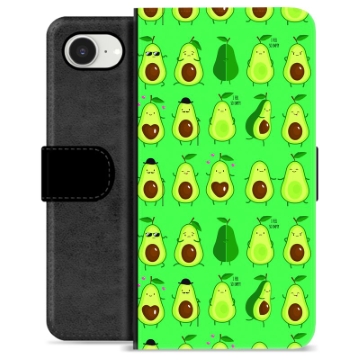 iPhone 16e Premium Wallet Case - Avocado Pattern