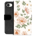 iPhone 16e Premium Wallet Case - Floral