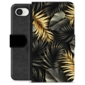 iPhone 16e Premium Wallet Case - Golden Leaves