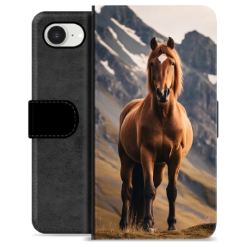 iPhone 16e Premium Wallet Case - Horse