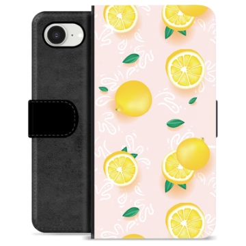 iPhone 16e Premium Wallet Case - Lemon Pattern