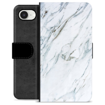 iPhone 16e Premium Wallet Case - Marble