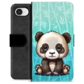 iPhone 16e Premium Wallet Case - Panda