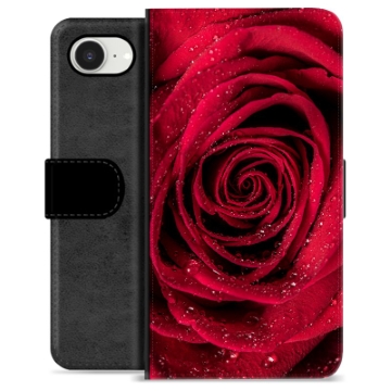 iPhone 16e Premium Wallet Case - Rose