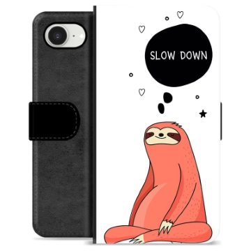 iPhone 16e Premium Wallet Case - Slow Down