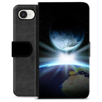 iPhone 16e Premium Wallet Case - Space