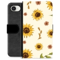 iPhone 16e Premium Wallet Case - Sunflower