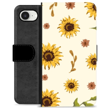 iPhone 16e Premium Wallet Case - Sunflower